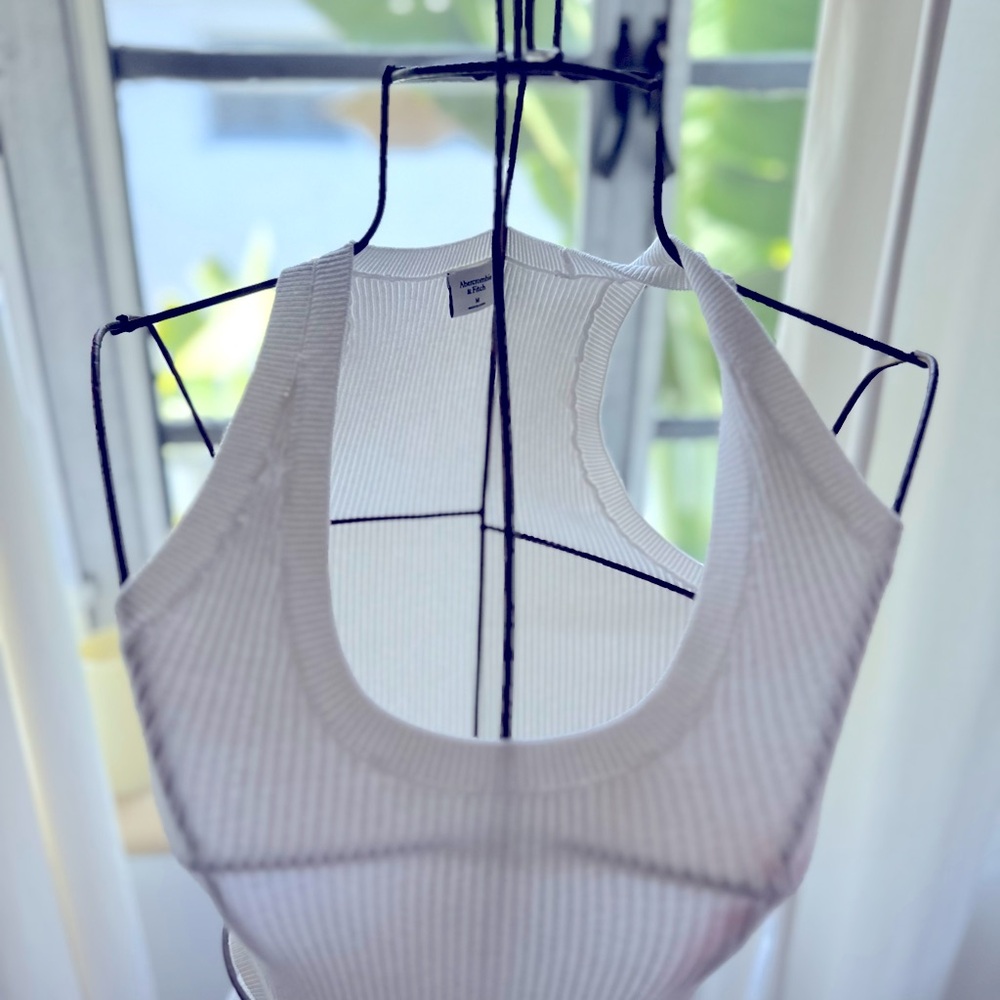 White Bodycon knit Dress